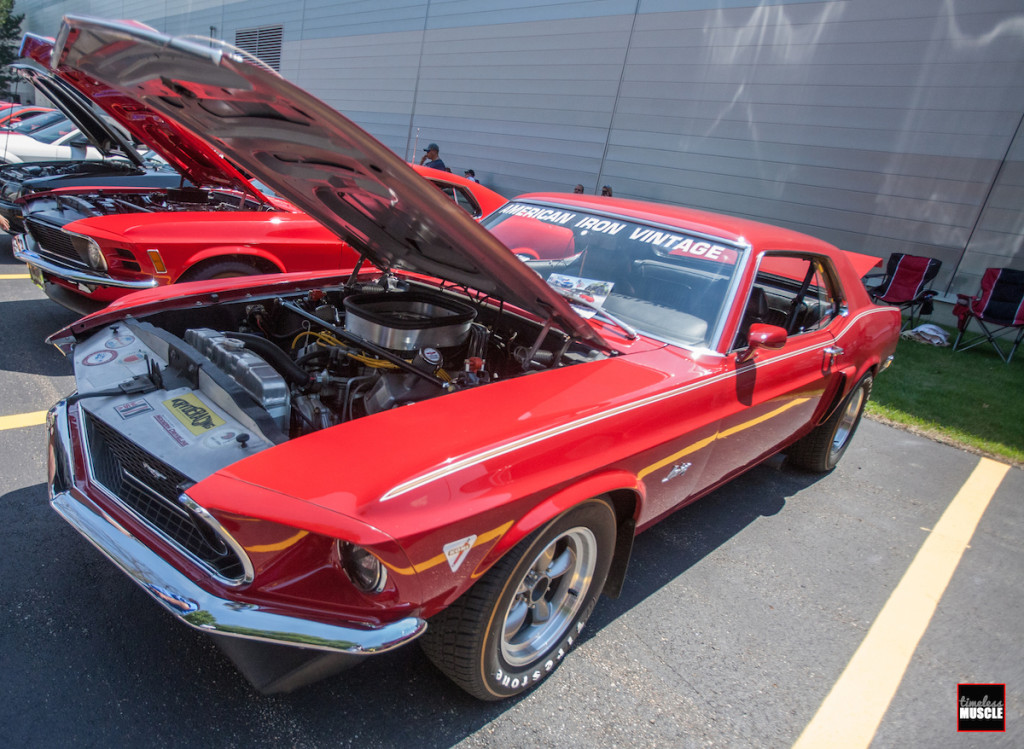 This retro/vintage road racer was one of the coolest cars at the event, and we couldn't help but clean our drool off of the driver's side fender...