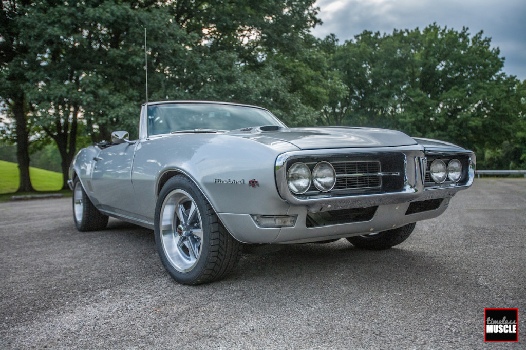 Just by changing the wheels, our Firebird has an entirely new look that exctually helps bring out that silver paint, rather than making it look rather dull like it previously had. It's amazing what a wheel change can do for a car.