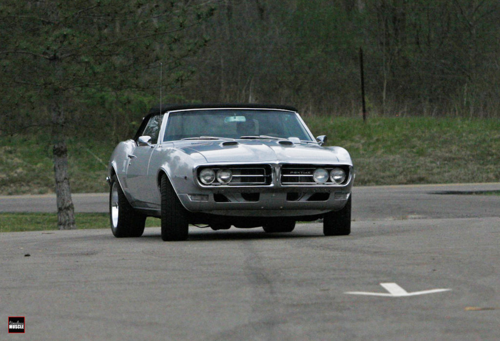 The Firebird, being the diabolical handler that it was, we really didn't want to take any sharp corners at a speed faster than 15-20 mph, but as you can see in this photo, there was quite a bit of lean even at low speeds. We should also point out that the rest of the suspension is completely stock, as well.