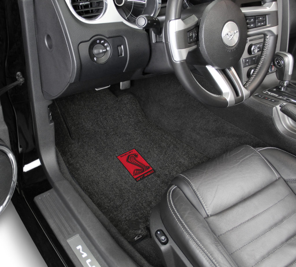 Lloyd Mats Adds New Gt350 Logos To Its Full Line Of Shelby Licensed Floor Mats – Shelby Sidemarker Red in Car 2015 – ON